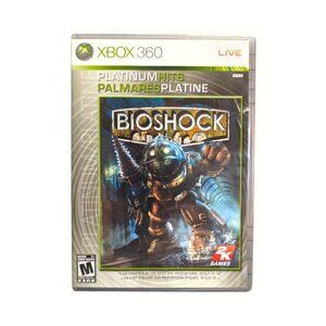 BioShock (Microsoft Xbox 360, 2007) Platinum Hits, Tested, Works